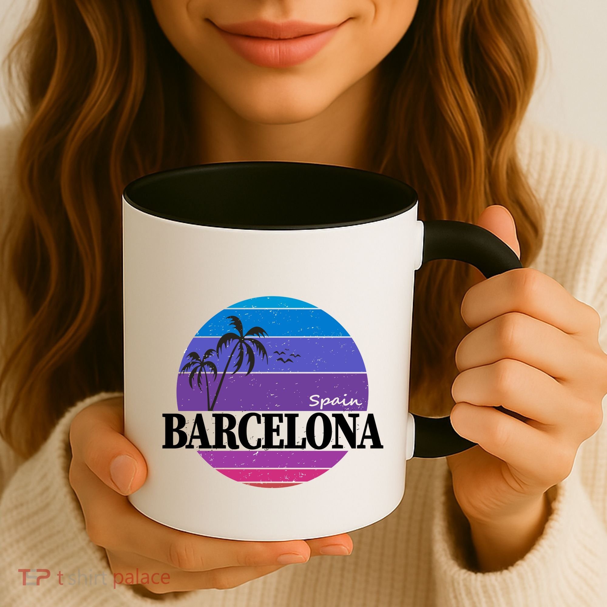  Barcelona Circle Logo Coffee Mug
