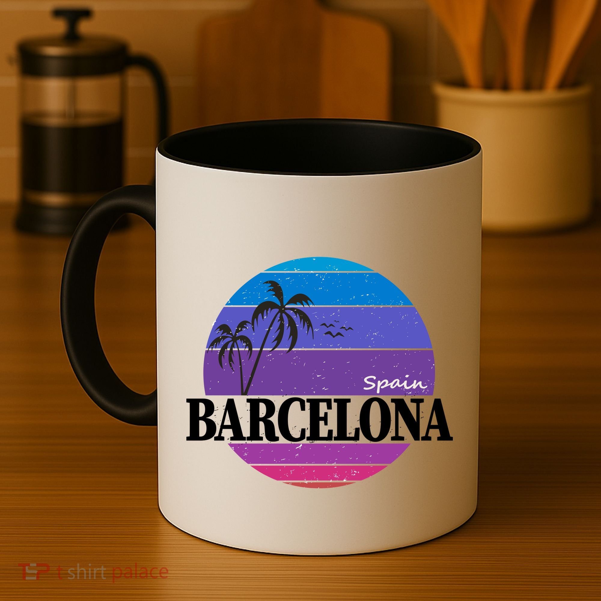  Barcelona Circle Logo Coffee Mug