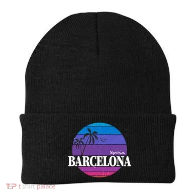 Barcelona Circle Logo Beanie