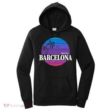  Barcelona Circle Logo Women's Hoodie