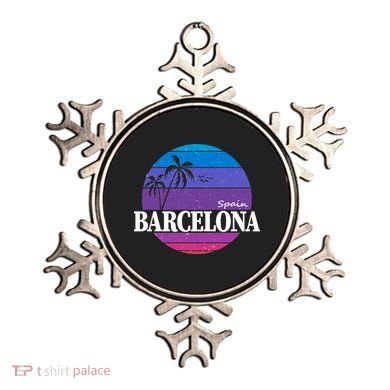  Barcelona Circle Logo Ornament