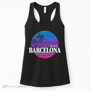  Barcelona Circle Logo Women's Tank Top