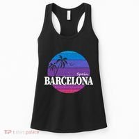 Barcelona Circle Logo Women's Tank Top thumb 0