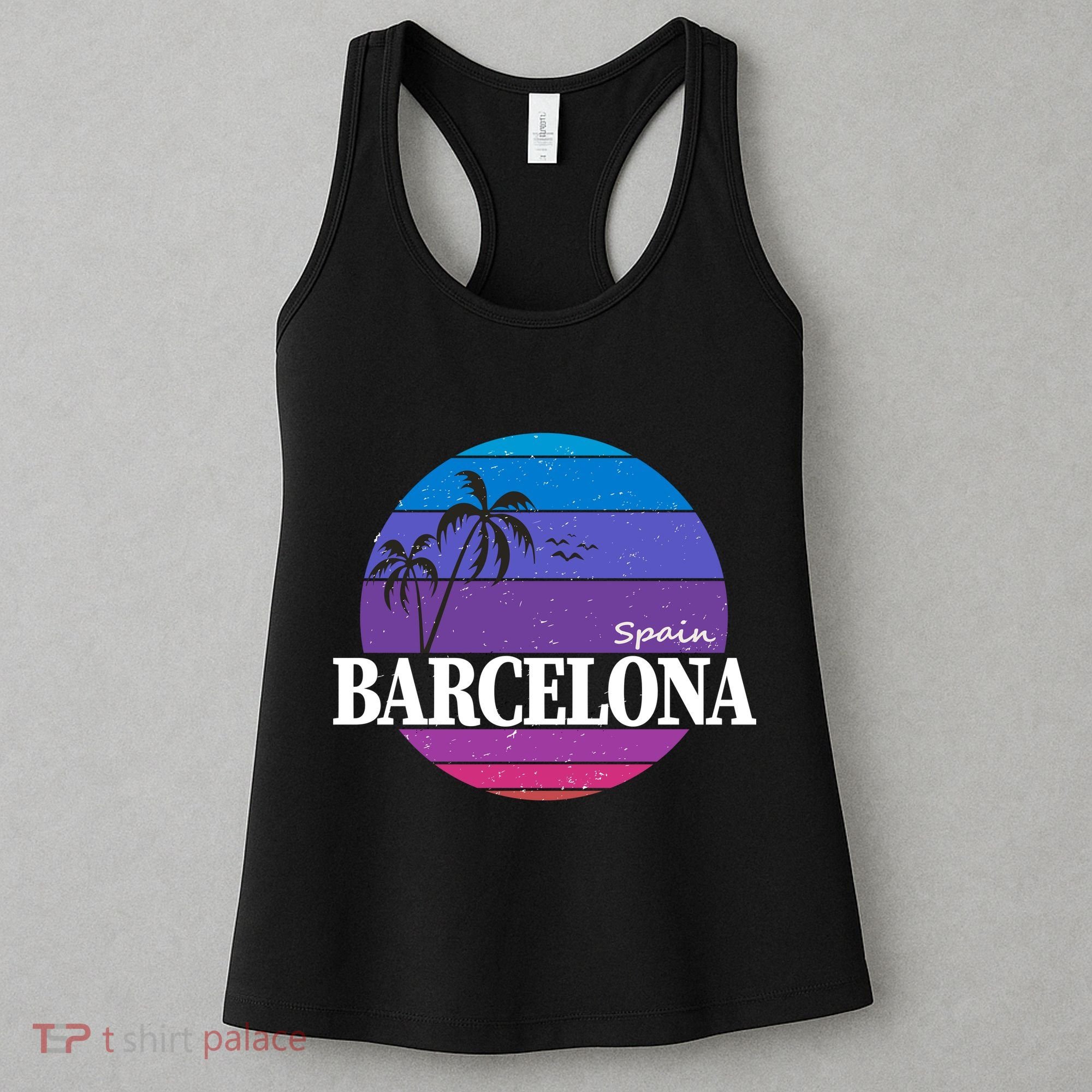  Barcelona Circle Logo Women's Tank Top