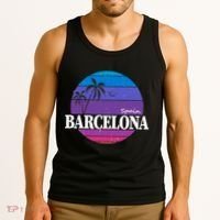 Barcelona Circle Logo Tank Top thumb 3