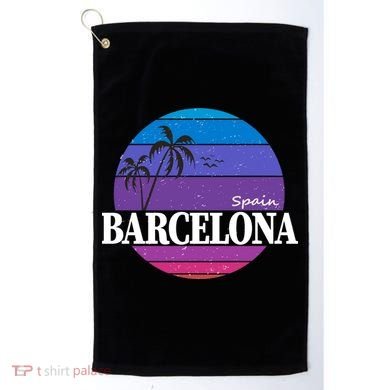  Barcelona Circle Logo Golf Towel
