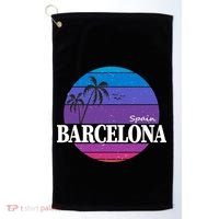  Barcelona Circle Logo Golf Towel thumb 0
