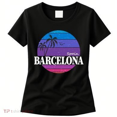  Barcelona Circle Logo Women's T-Shirt