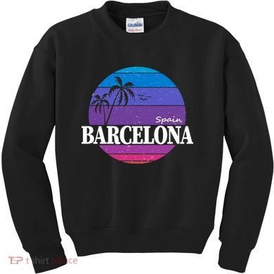  Barcelona Circle Logo Kids Sweatshirt
