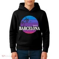  Barcelona Circle Logo Kids Hoodie thumb 4