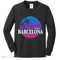 Barcelona Circle Logo Kids Long Sleeve Shirt thumb 0