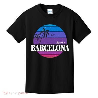  Barcelona Circle Logo Kids T-Shirt