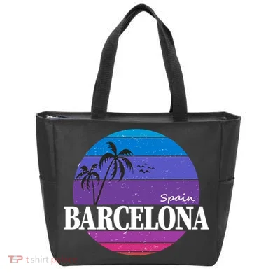  Barcelona Circle Logo Tote Bag