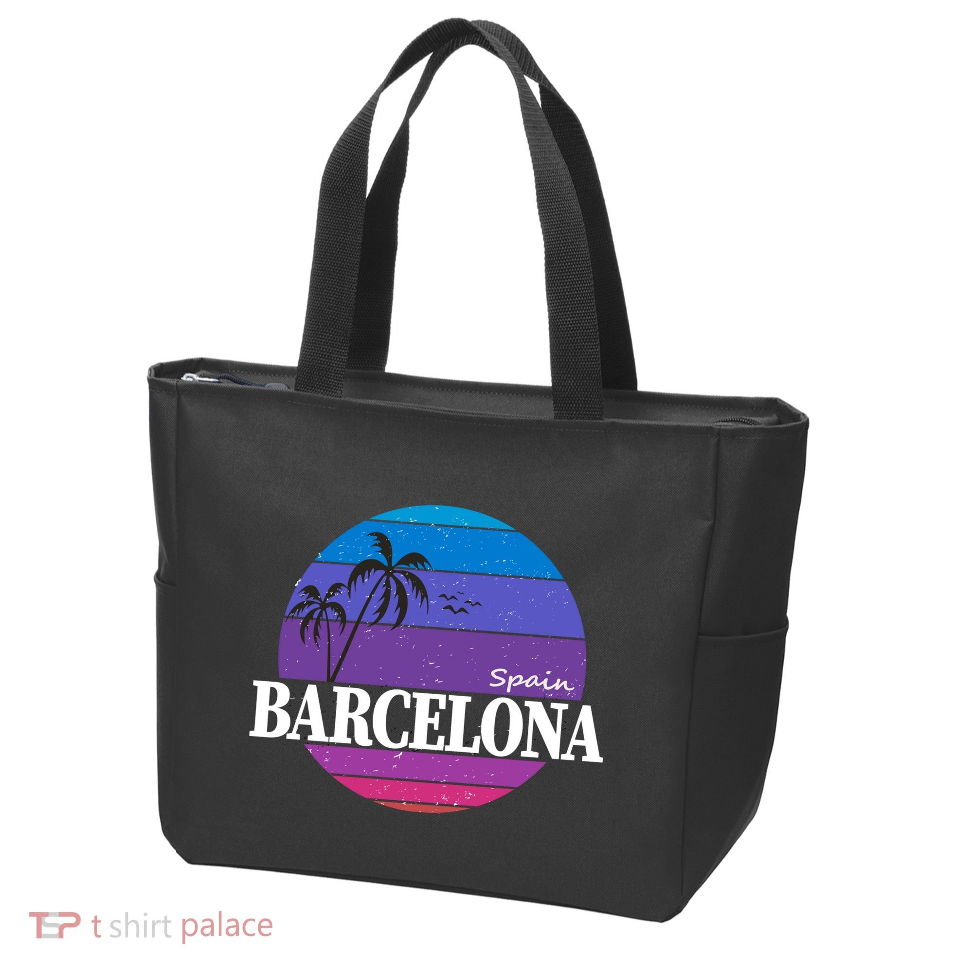  Barcelona Circle Logo Tote Bag