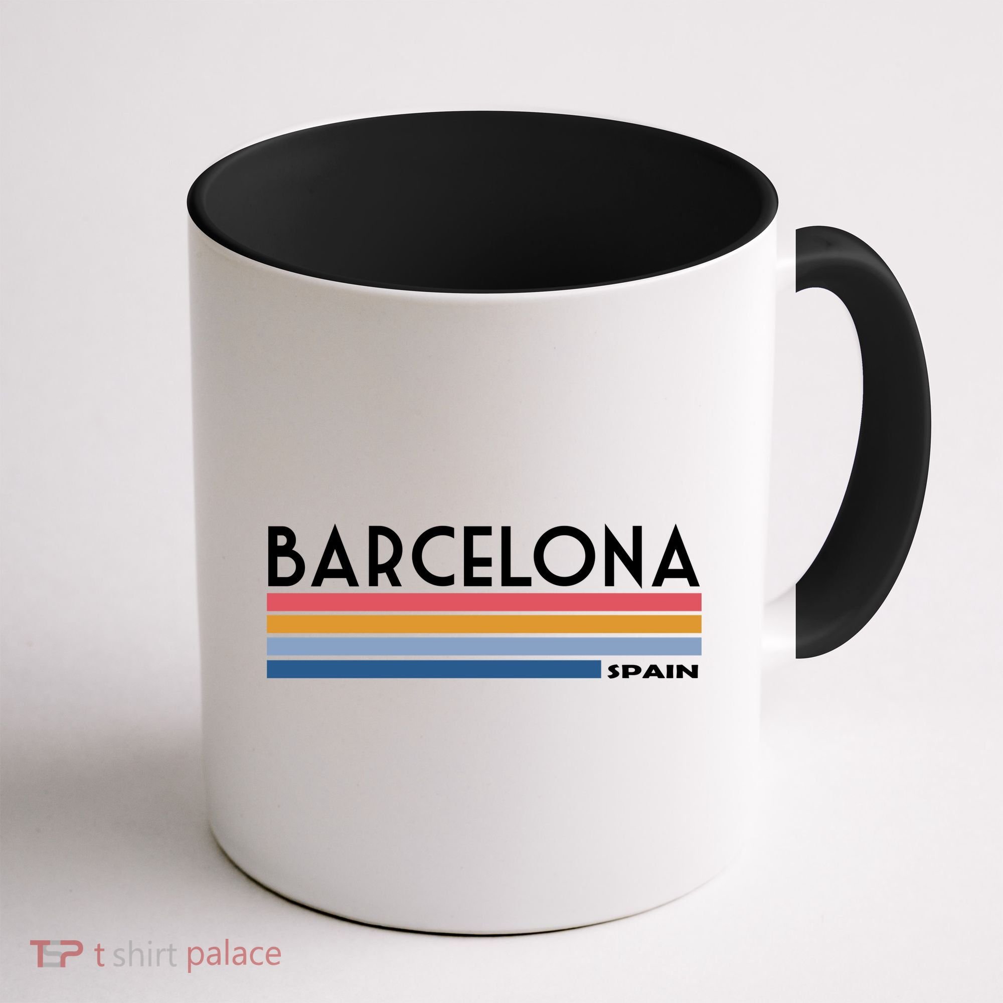 Barcelona Retro 1980's Coffee Mug