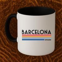Barcelona Retro 1980's Coffee Mug thumb 2