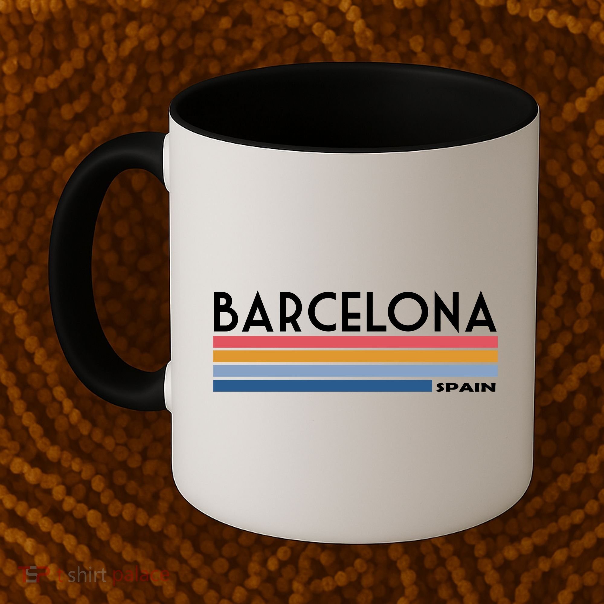Barcelona Retro 1980's Coffee Mug