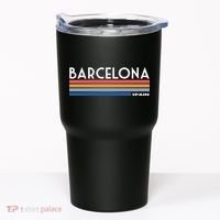 Barcelona Retro 1980's Tumbler thumb 0