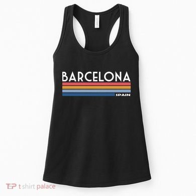 Barcelona Retro 1980's Women's Tank Top