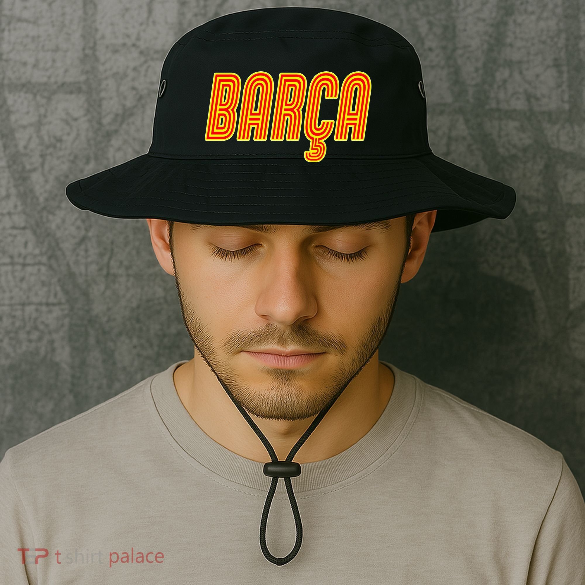 Barcelona Soccer Spain Barca Futbol Bucket Hat