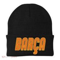 Barcelona Soccer Spain Barca Futbol Beanie thumb 0