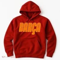 Barcelona Soccer Spain Barca Futbol Hoodie thumb 0