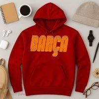 Barcelona Soccer Spain Barca Futbol Hoodie thumb 3