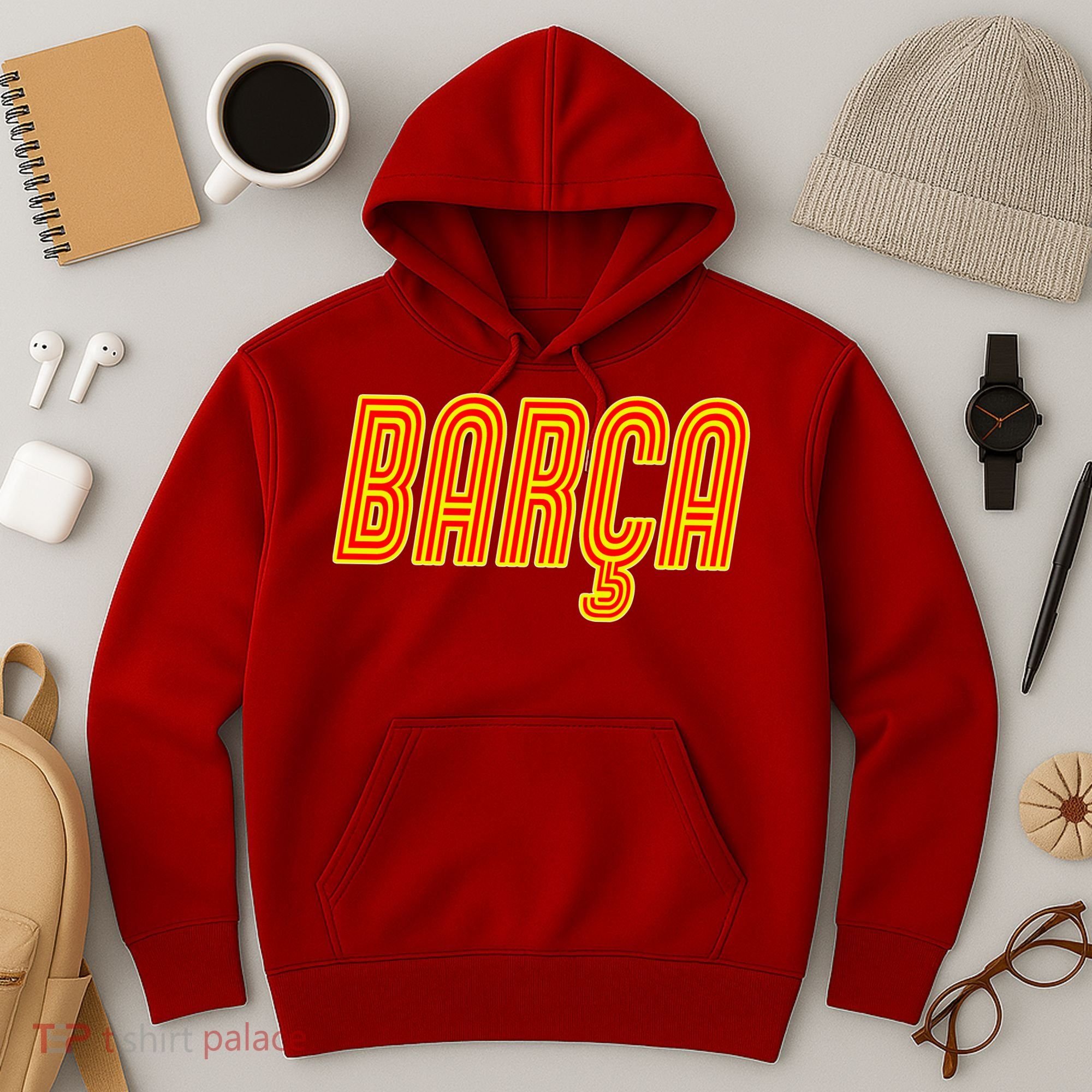 Barcelona Soccer Spain Barca Futbol Hoodie