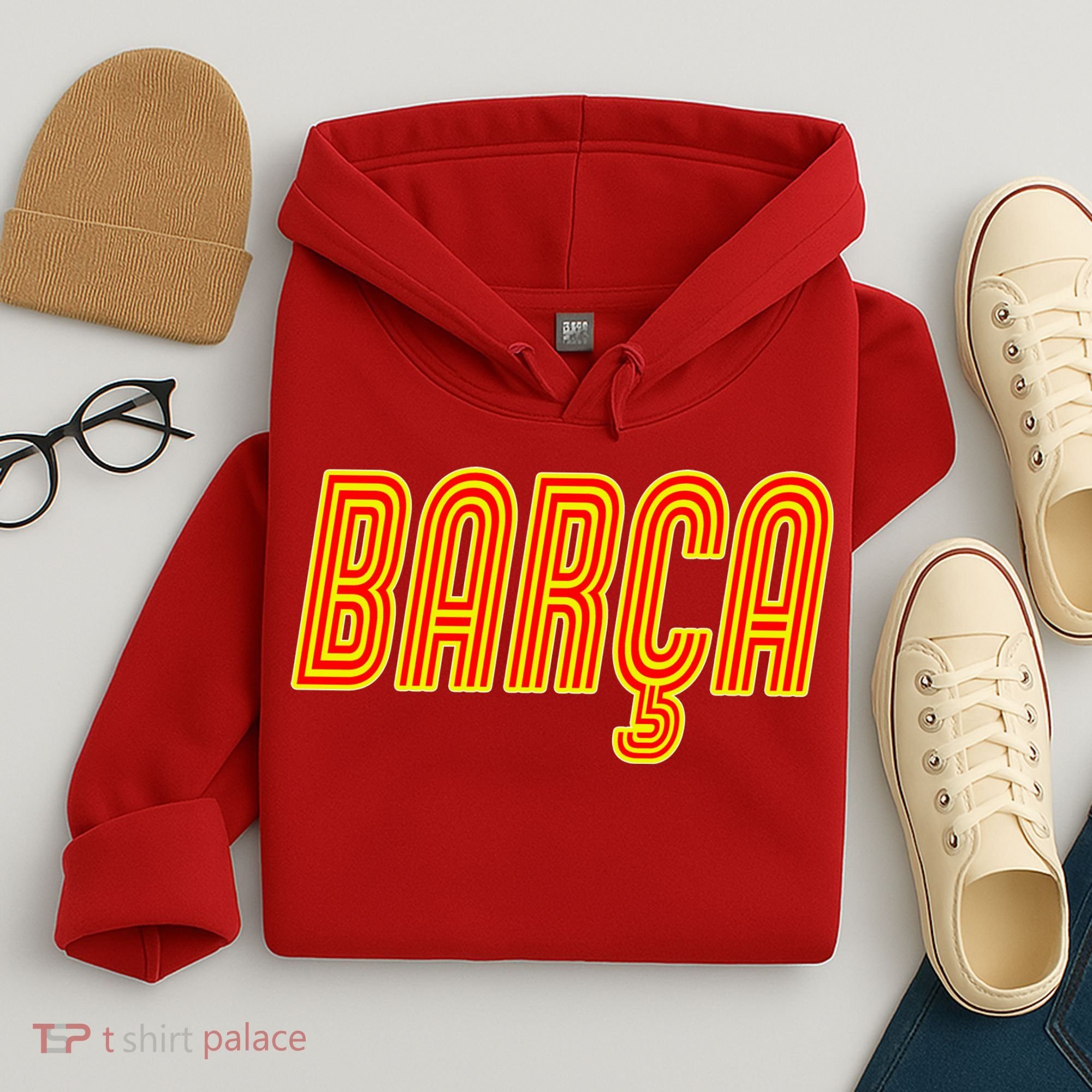 Barcelona Soccer Spain Barca Futbol Hoodie