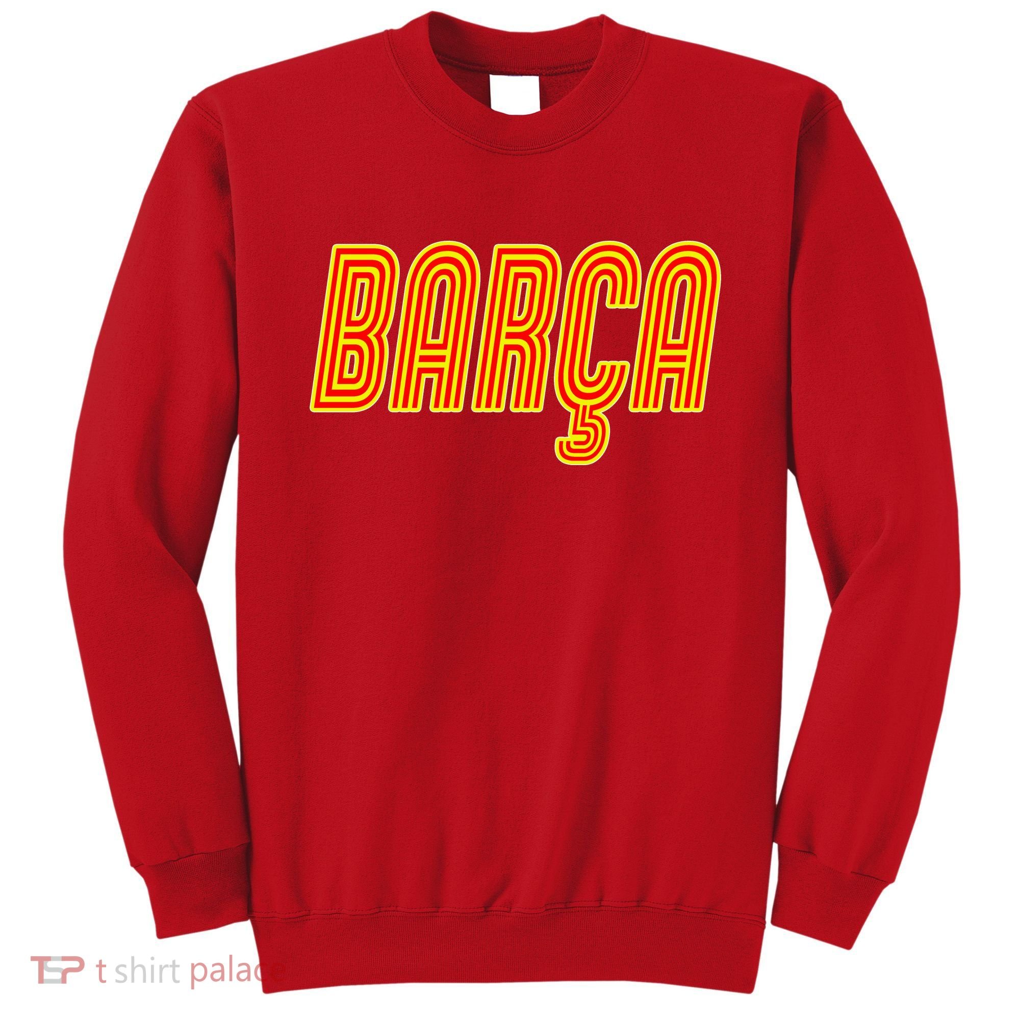 Barcelona Soccer Spain Barca Futbol Sweatshirt