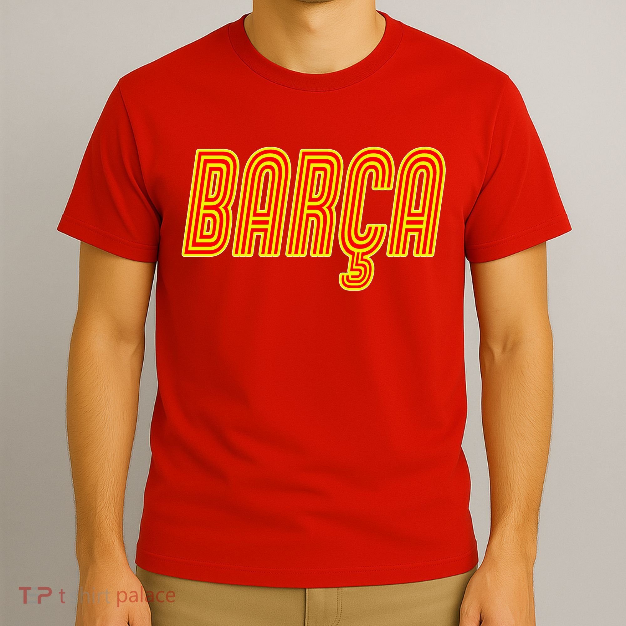 Barcelona Soccer Spain Barca Futbol T-Shirt