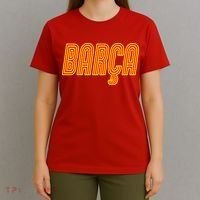 Barcelona Soccer Spain Barca Futbol T-Shirt thumb 4