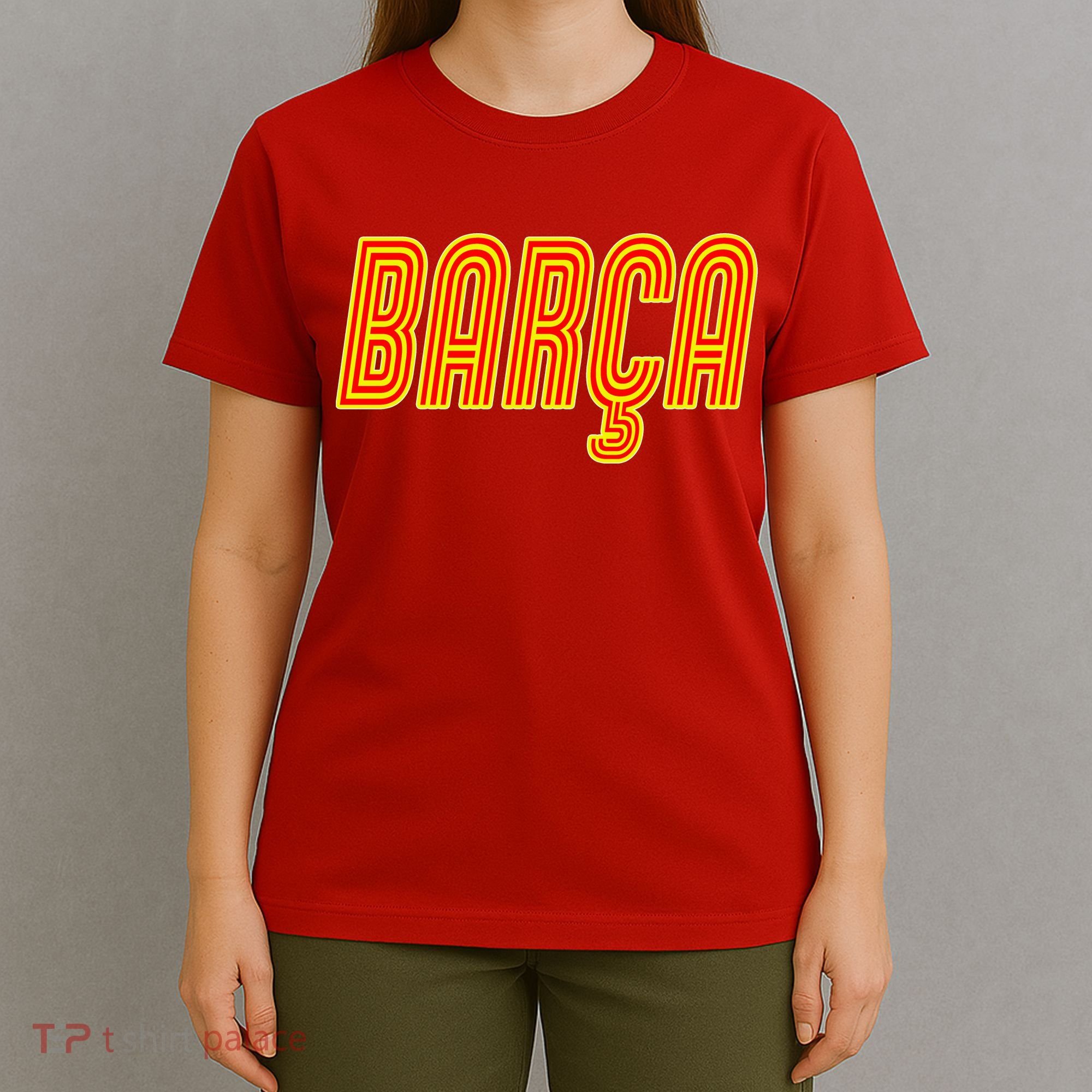 Barcelona Soccer Spain Barca Futbol T-Shirt