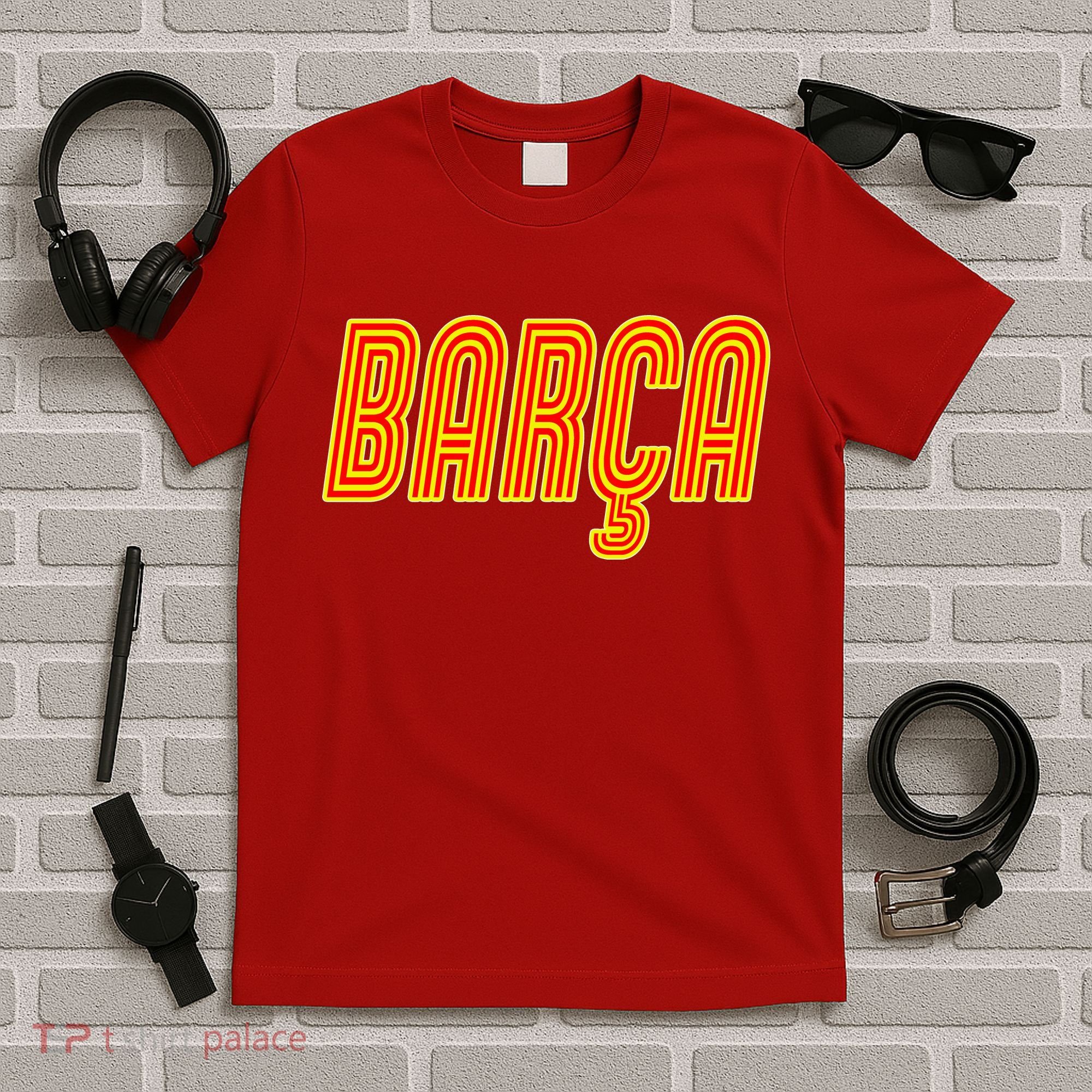 Barcelona Soccer Spain Barca Futbol T-Shirt