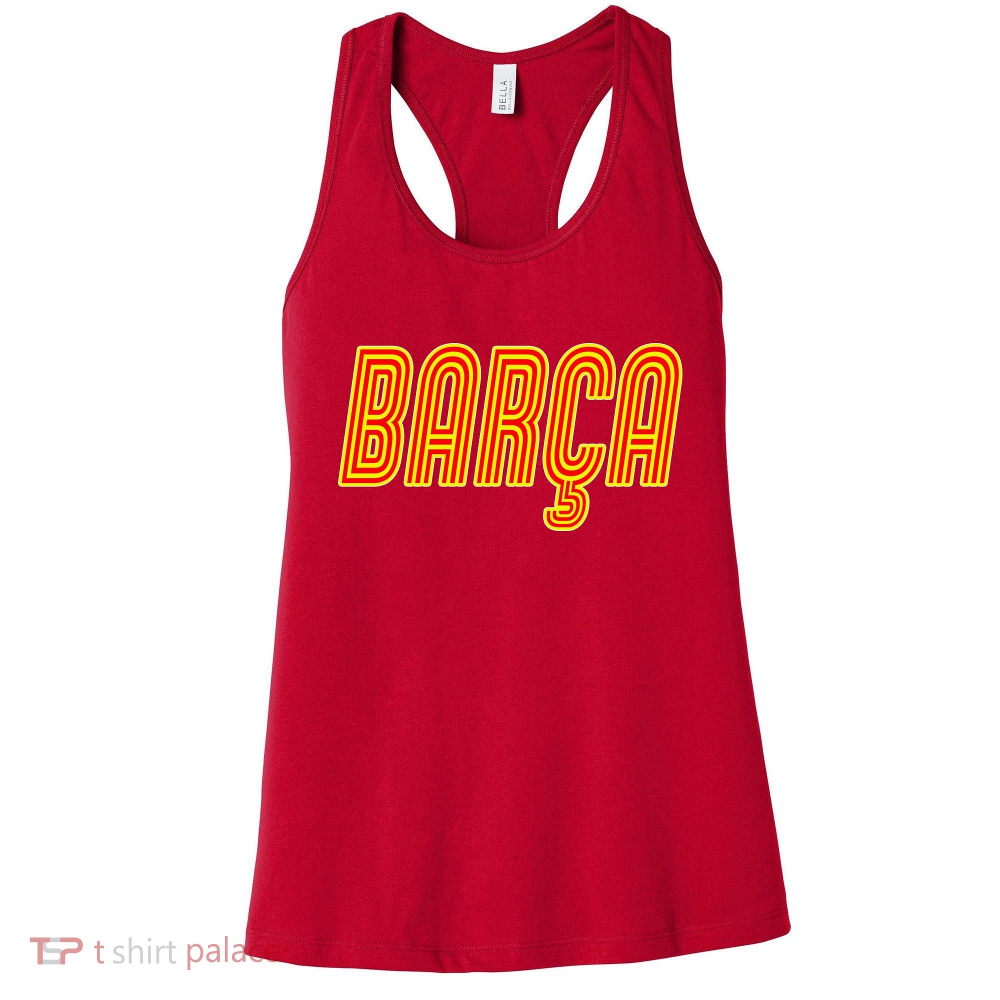 Barcelona Soccer Spain Barca Futbol Women's Tank Top