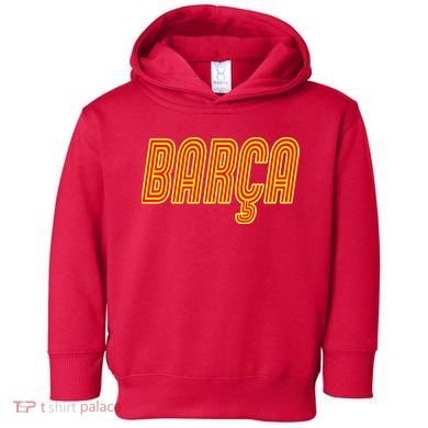 Barcelona Soccer Spain Barca Futbol Toddler Hoodie