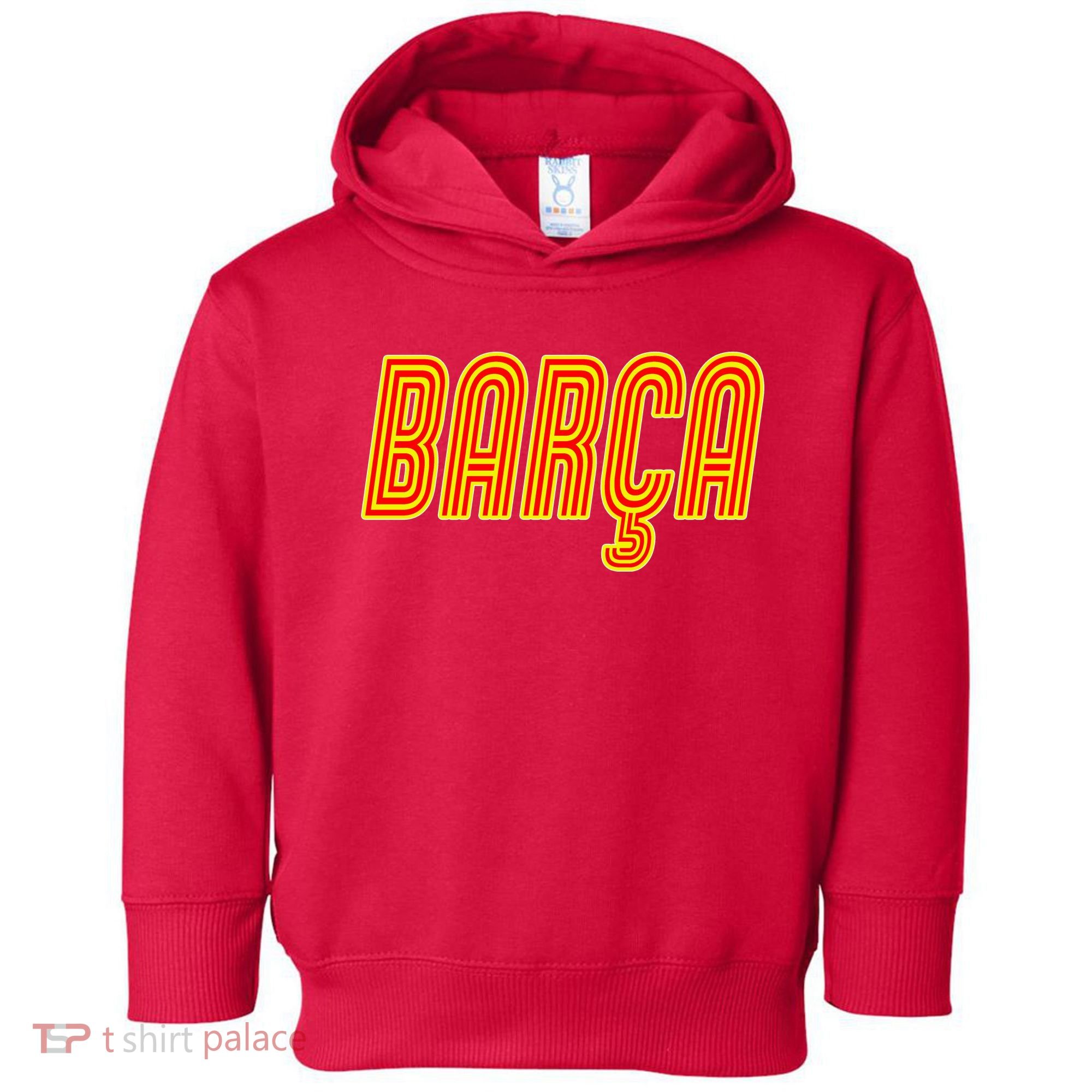 Barcelona Soccer Spain Barca Futbol Toddler Hoodie