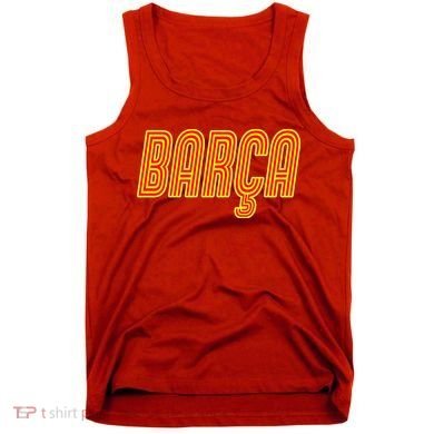 Barcelona Soccer Spain Barca Futbol Tank Top