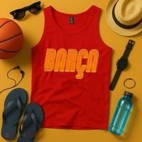 Barcelona Soccer Spain Barca Futbol Tank Top thumb 4