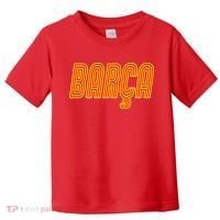 Barcelona Soccer Spain Barca Futbol Toddler T-Shirt thumb 0