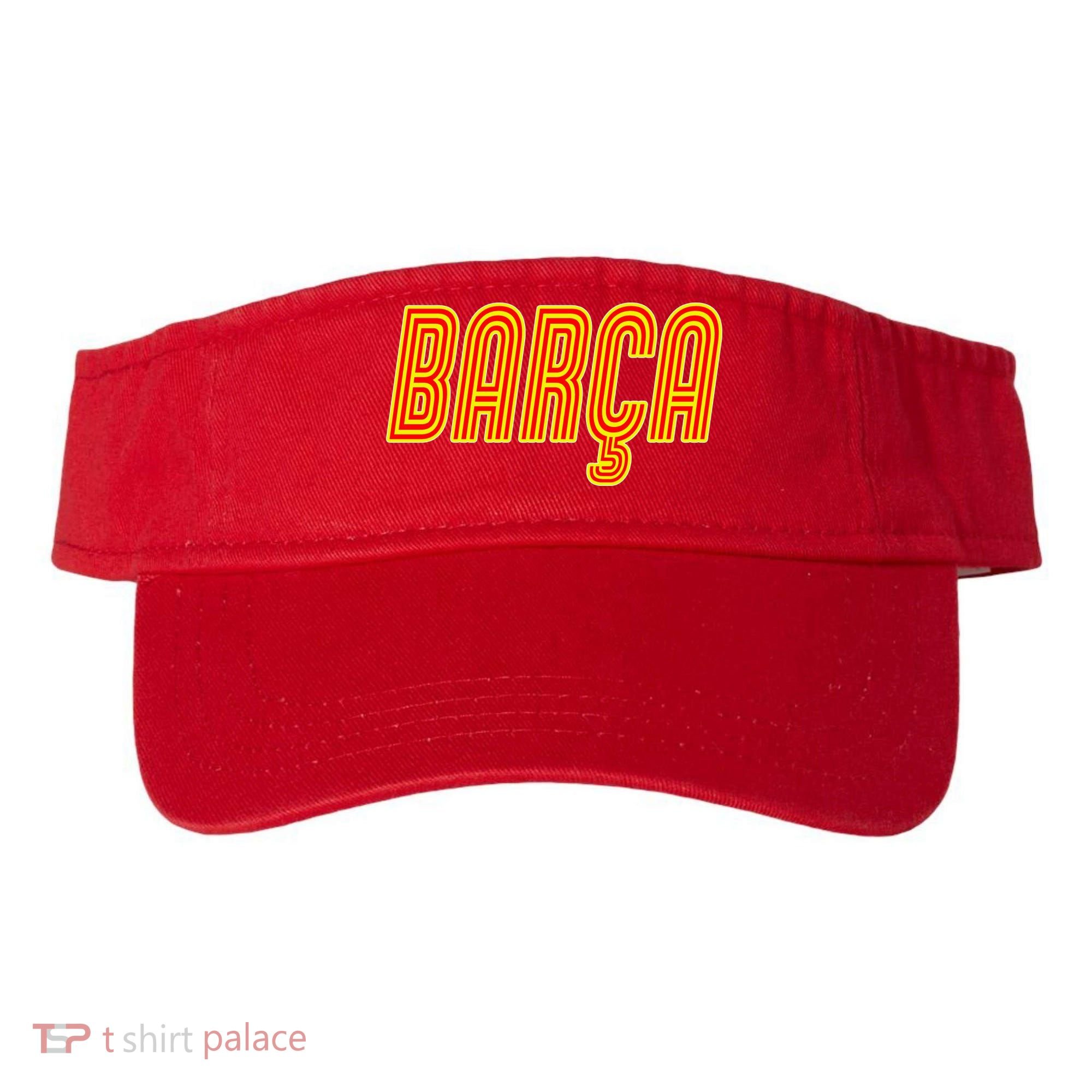 Barcelona Soccer Spain Barca Futbol Visor