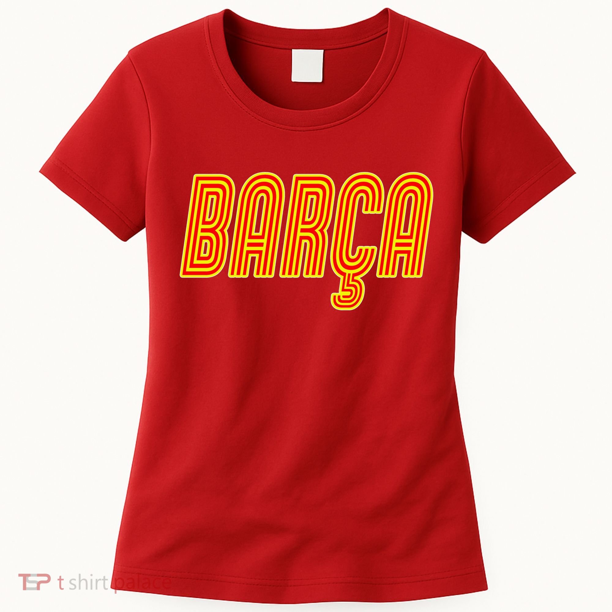 Barcelona Soccer Spain Barca Futbol Women's T-Shirt