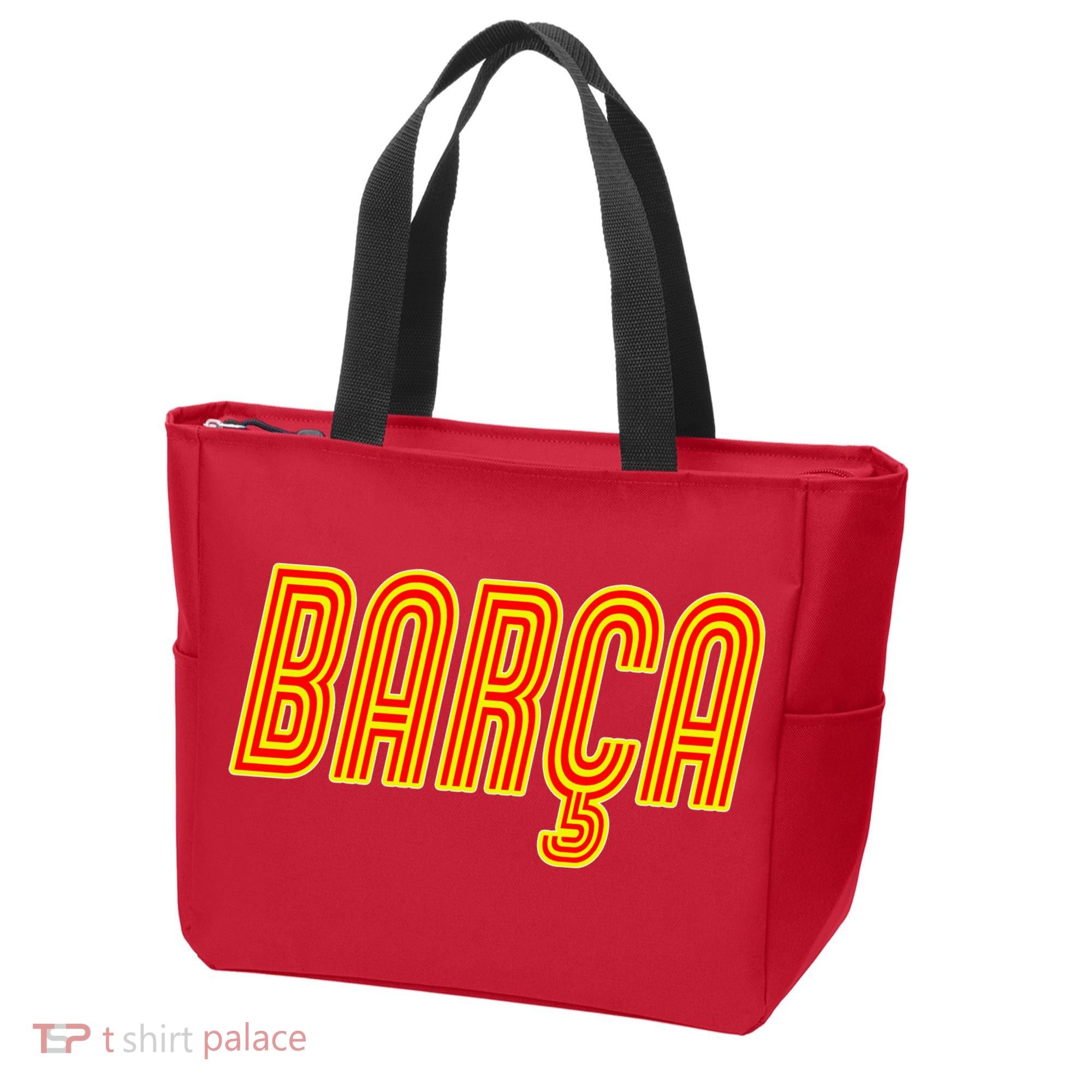 Barcelona Soccer Spain Barca Futbol Tote Bag