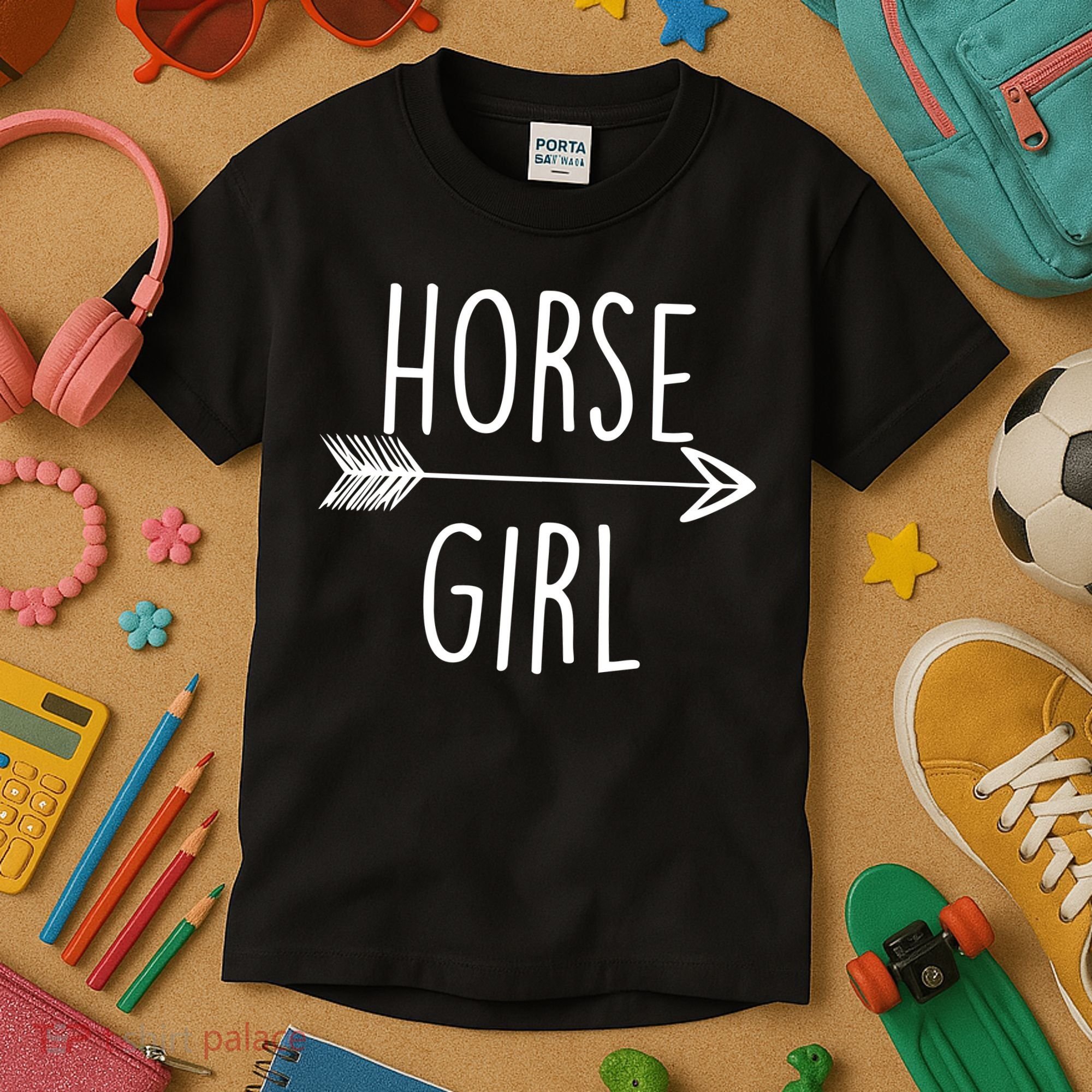 Barn Hair Don't Care Kids T-Shirt