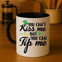 Bartender You Can't Kiss Me But You Can Tip Me Coffee Mug thumb 4
