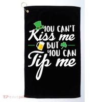 Bartender You Can't Kiss Me But You Can Tip Me Golf Towel thumb 0