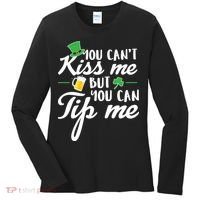 Bartender You Can't Kiss Me But You Can Tip Me Women's Long Sleeve Shirt thumb 0