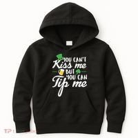 Bartender You Can't Kiss Me But You Can Tip Me Kids Hoodie thumb 0