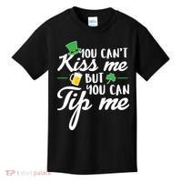 Bartender You Can't Kiss Me But You Can Tip Me Kids T-Shirt thumb 0