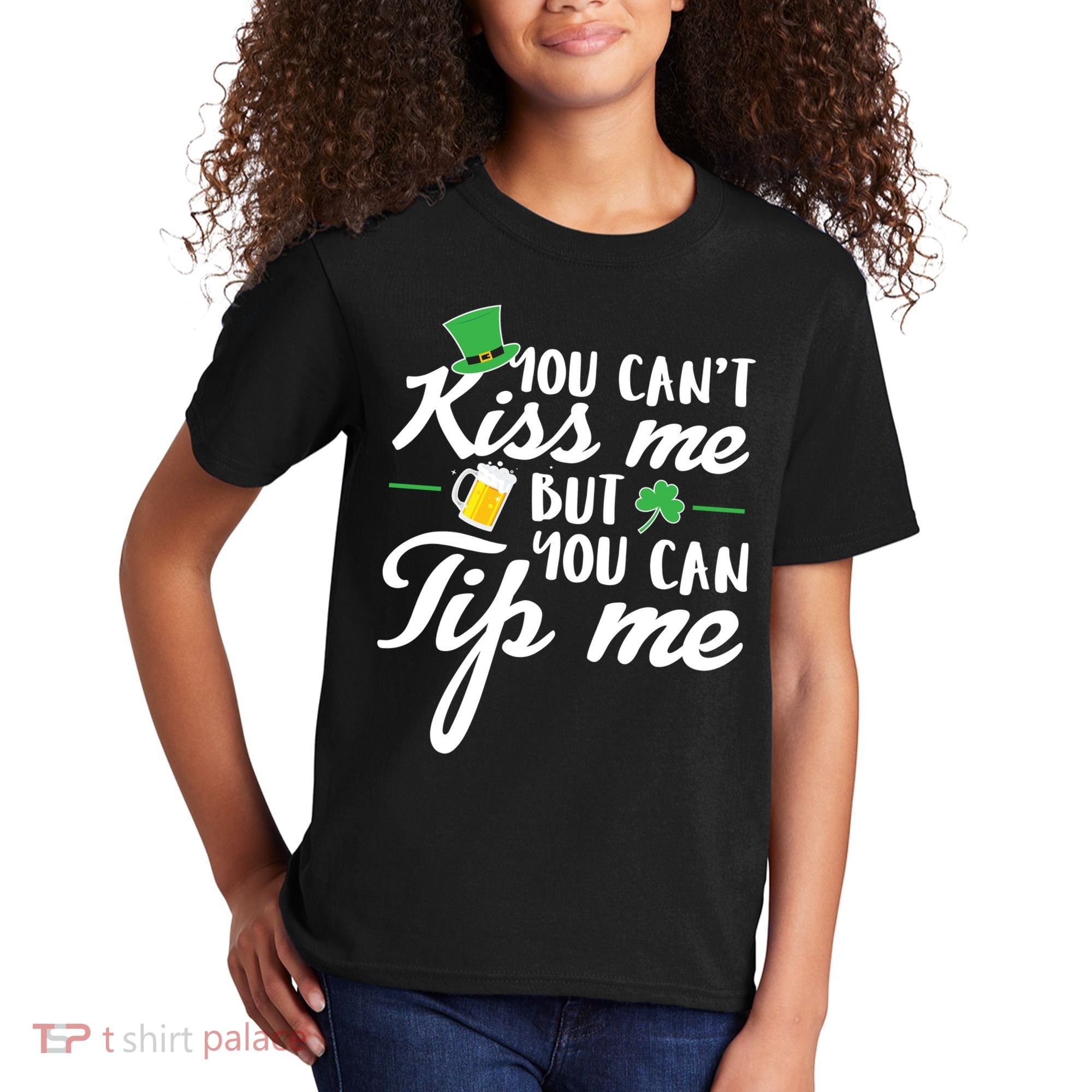 Bartender You Can't Kiss Me But You Can Tip Me Kids T-Shirt